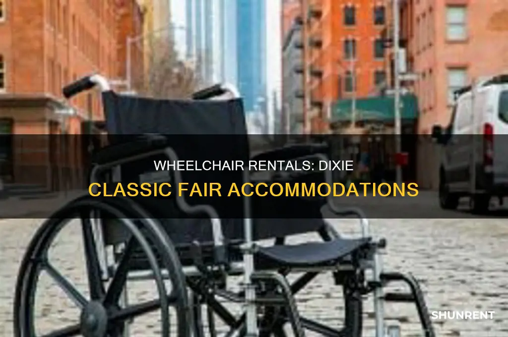 does the dixie classic fair rent mobile wheelchairs