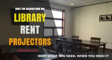 Hagerstown MD Library Projector Rentals: Availability and Services Explained