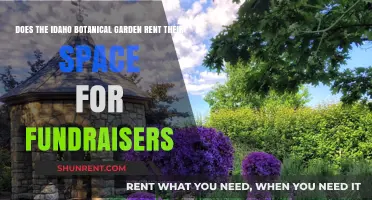 Idaho Botanical Garden: A Space for Rent?