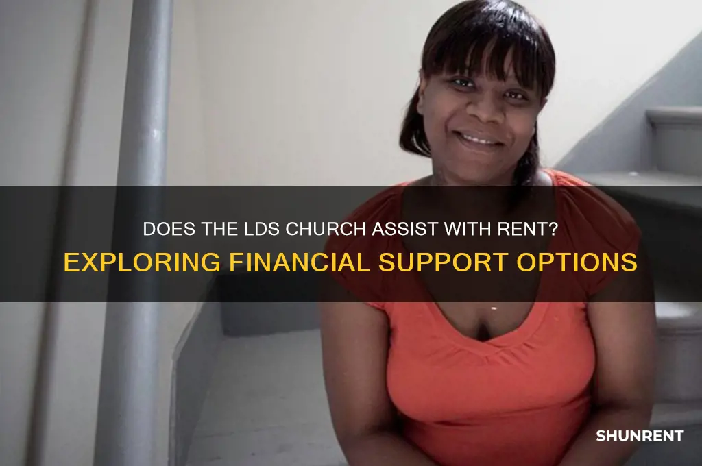 does the lds church help with rent
