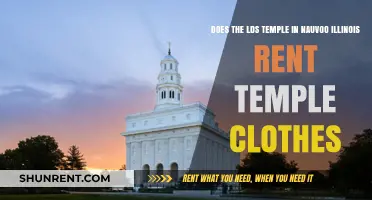 Nauvoo Temple: Renting Temple Clothes?