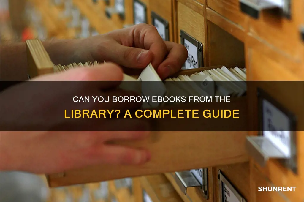 does the library have ebooks to rent