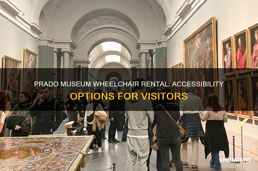 does the prado have wheelchairs for rent