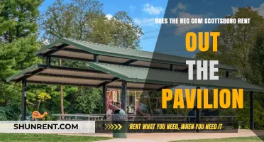 Renting Out the REC Pavilion in Scottsboro: Who Can?