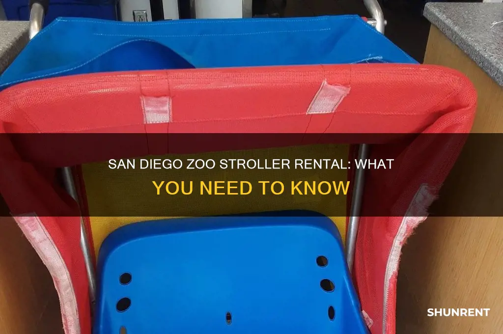 does the san diego zoo rent strollers