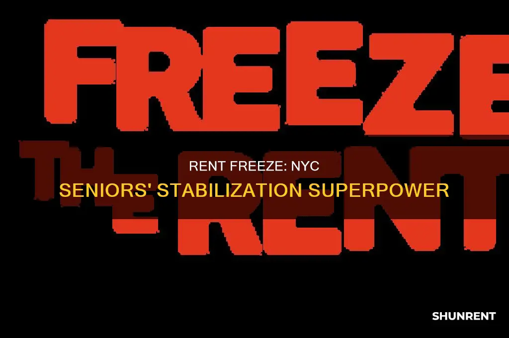 does the senior rent freeze nyc rent stabilization