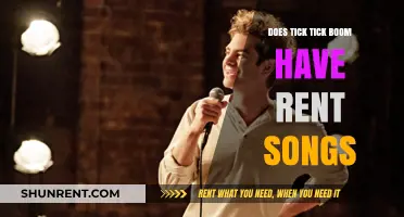 Tick, Tick... Boom! and Rent: Shared Songs and Musical Connections