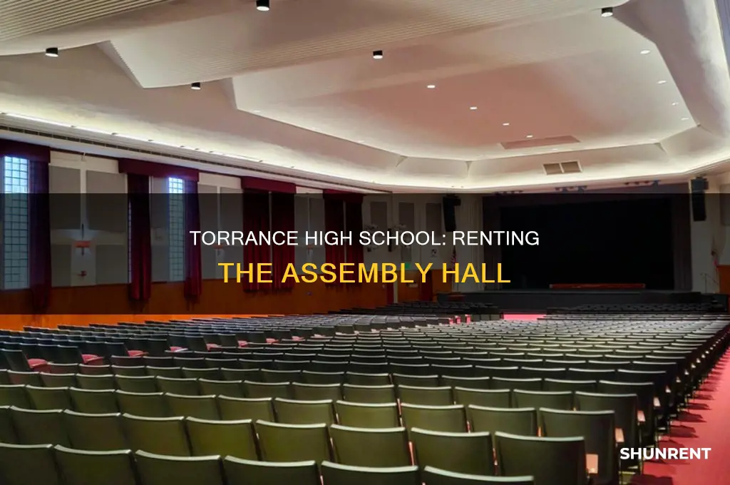 does torrance high school rent the assembly hall
