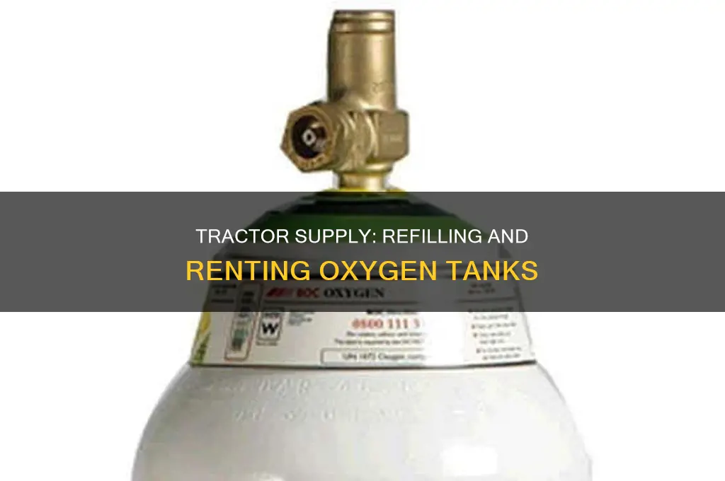 does tractor supply rent and refill oxygen tanks