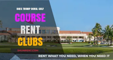 Trump Doral Golf Course: Club Rental Options and Availability