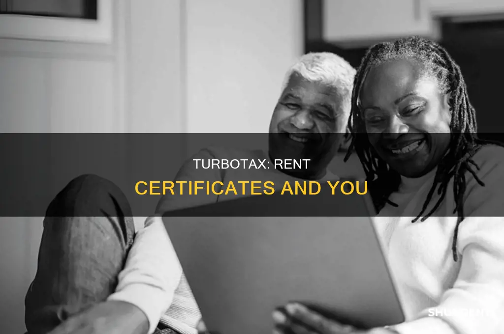 does turbotax make you send in rent certificates
