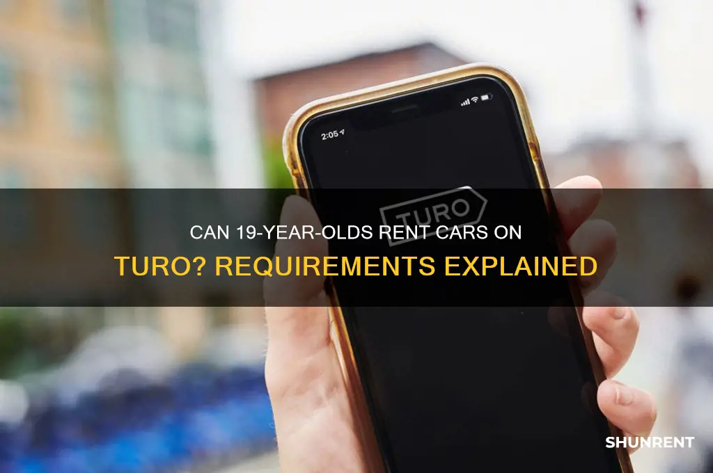 does turo rent to 19 year olds