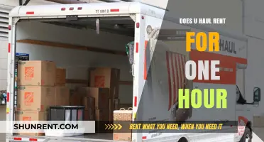 Can You Rent U-Haul for Just One Hour? Quick Guide