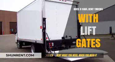 U-Haul Truck Rentals: Lift Gates Available?