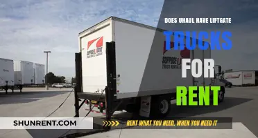 U-Haul Liftgate Trucks: Are They Available for Rent?
