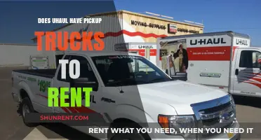 Can You Rent Pickup Trucks from U-Haul? Find Out Here