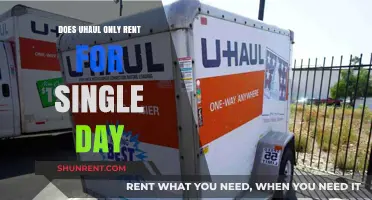 Does U-Haul Only Rent for a Single Day? Find Out