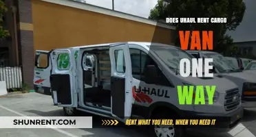 Can You Rent a U-Haul Cargo Van for One-Way Trips?