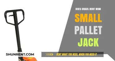 Does U-Haul Rent Mini Small Pallet Jacks? Find Out Here