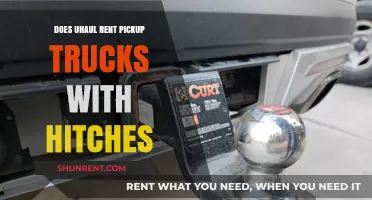 U-Haul Pickup Truck Rentals: Hitch Availability and Towing Options