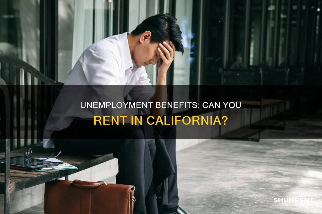 does unemployment count as income for renting in california