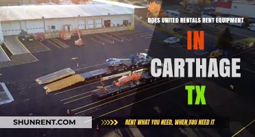 United Rentals: Equipment Availability in Carthage, TX