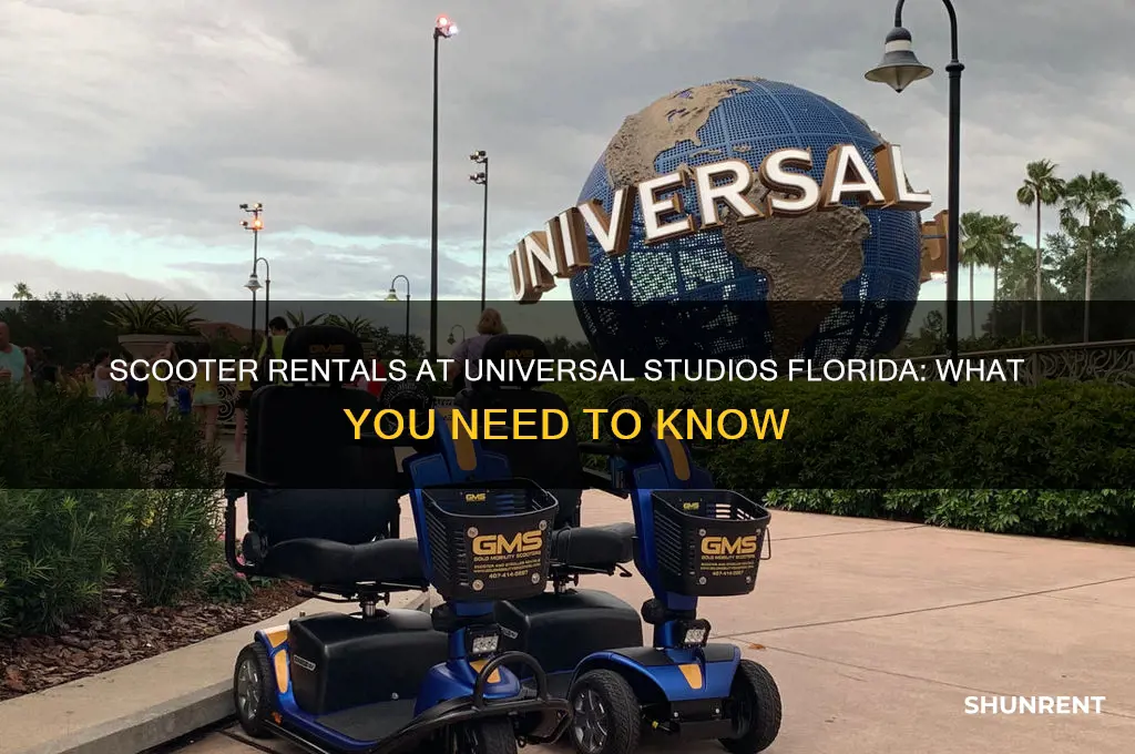 does universal studios florida have scooters for rent