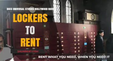 Lockers at Universal Studios Hollywood: What You Need to Know