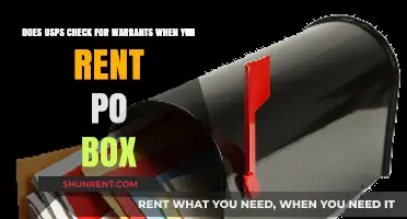 USPS PO Box Rental: Warrant Checks?