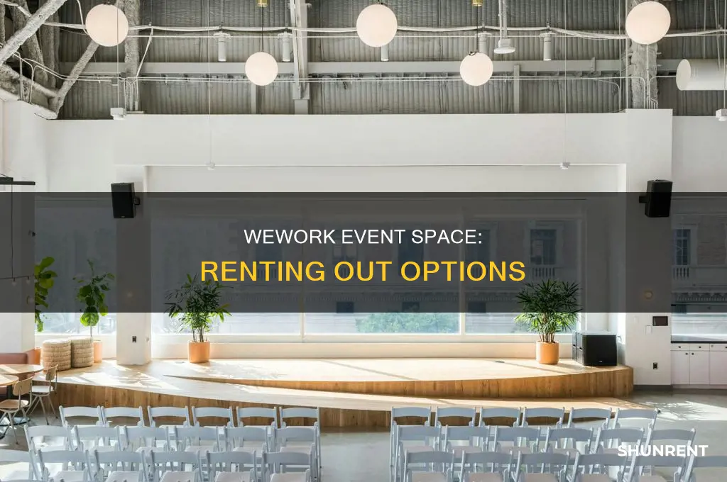 does we work let you rent out event space