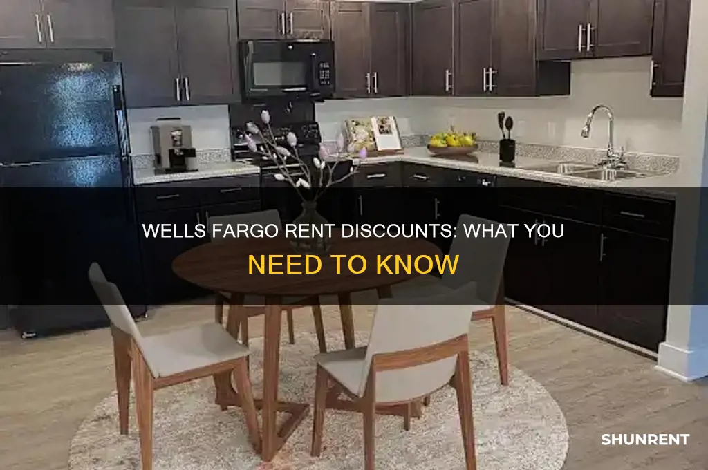 does wells fargo offer discounts on aparment rent