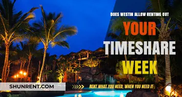 How to Rent Out Your Westin Timeshare Week