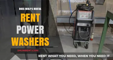 Wolf's Rental Power Washer Availability: What You Need to Know