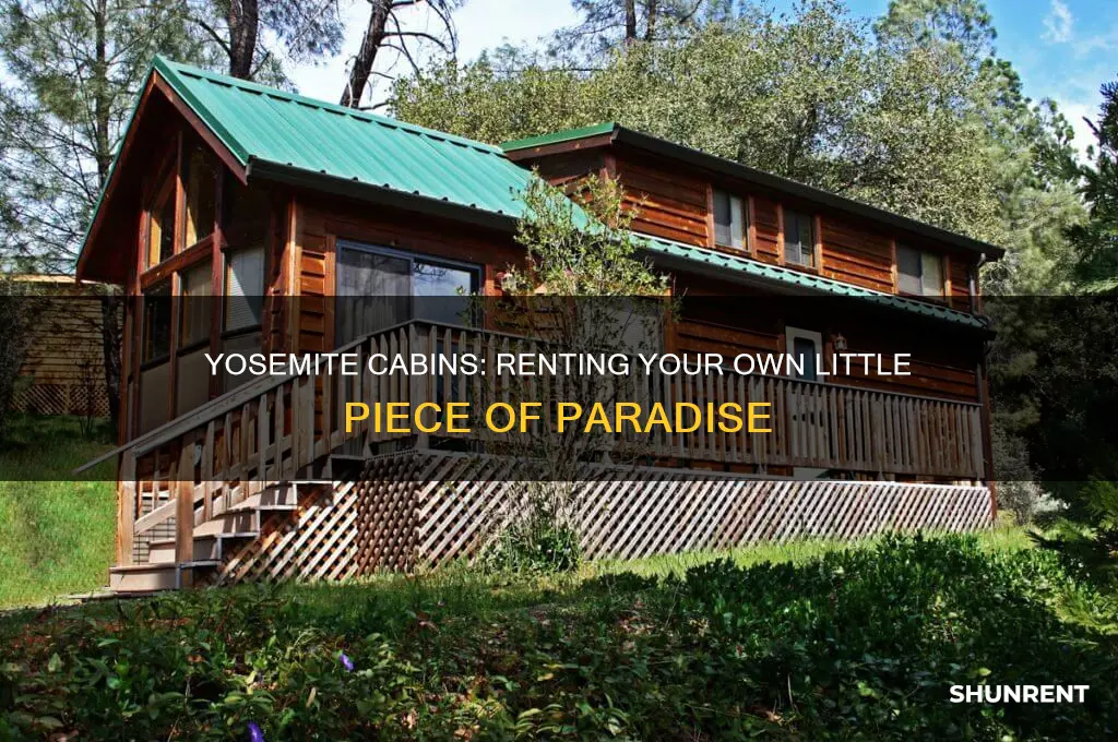 does yosemite national park have cabins available for rent