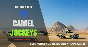 Avoid Renting Vehicles to Camel Jockeys: Ethical and Practical Concerns