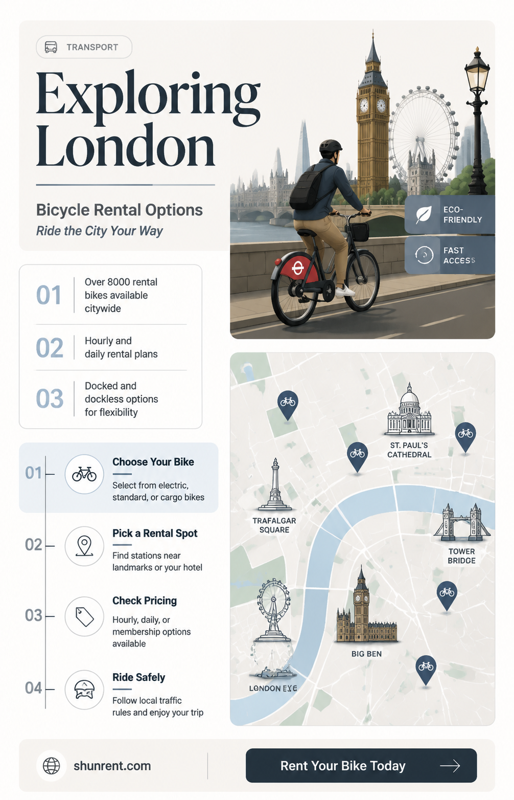 are there bicycle to rent in london