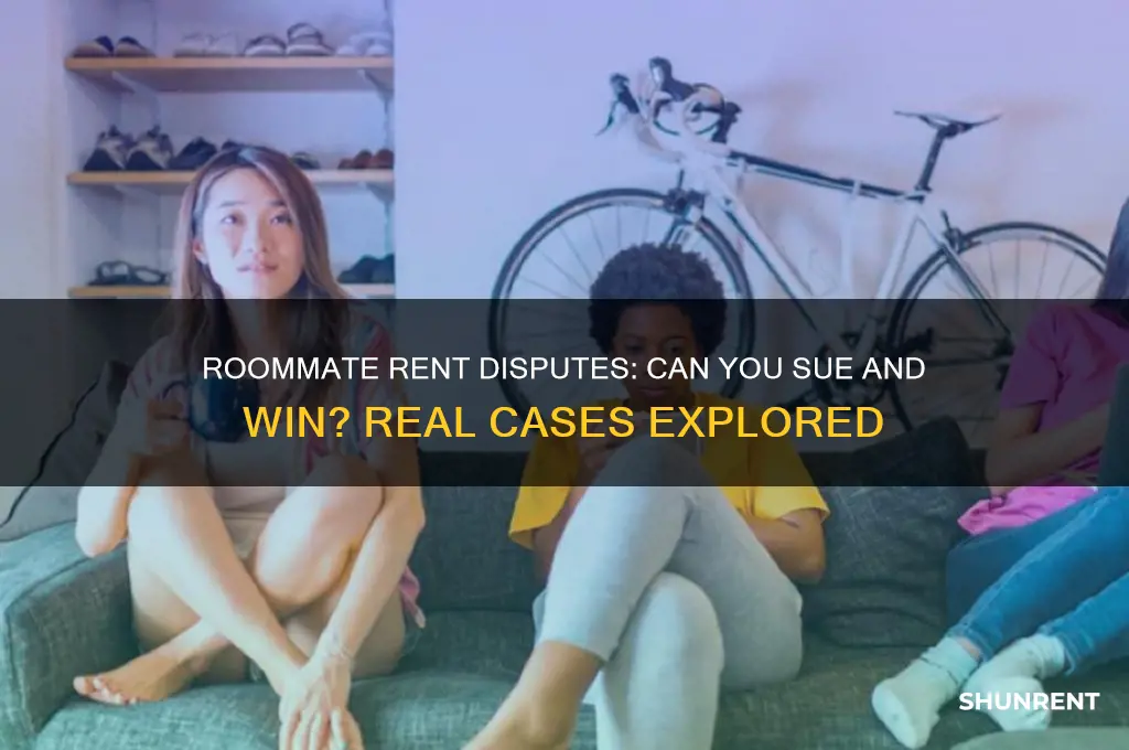 has anyone ever sued their roommate for rent and won