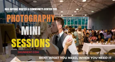 Renting Community Centers for Photography Mini Sessions: Experiences and Tips