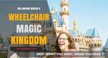 Renting a Wheelchair at Magic Kingdom: Tips and Experiences