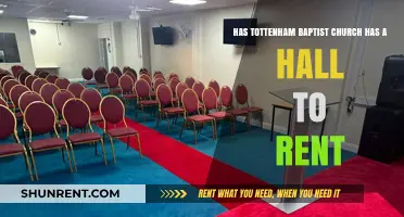Tottenham Baptist Church Hall Rental: Availability, Amenities, and Booking Details