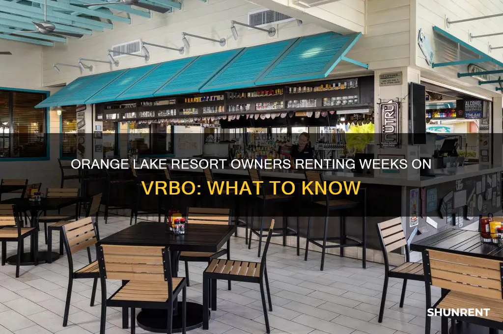have any orange lake resort owners renting week on vrbo