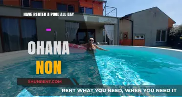 Ohana Non Pool Day: Relaxing All Day in a Rented Pool
