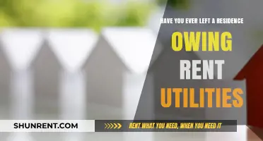 Leaving a Rental with Unpaid Rent and Utilities: What to Do Next