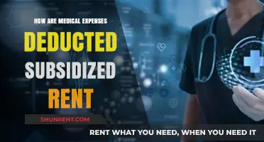 Subsidized Rent and Medical Expenses: Maximizing Deductions for Financial Relief