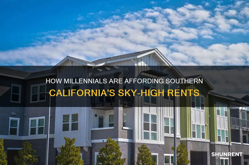 how are millennials affording rent southern california