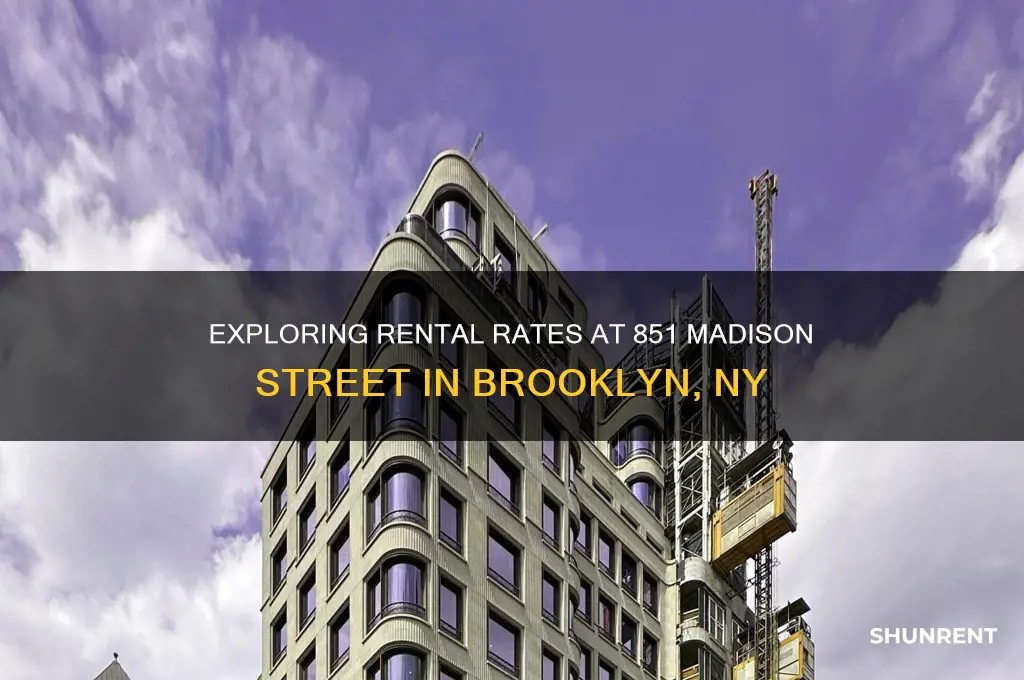 how are rents at 851 madison street brooklyn ny