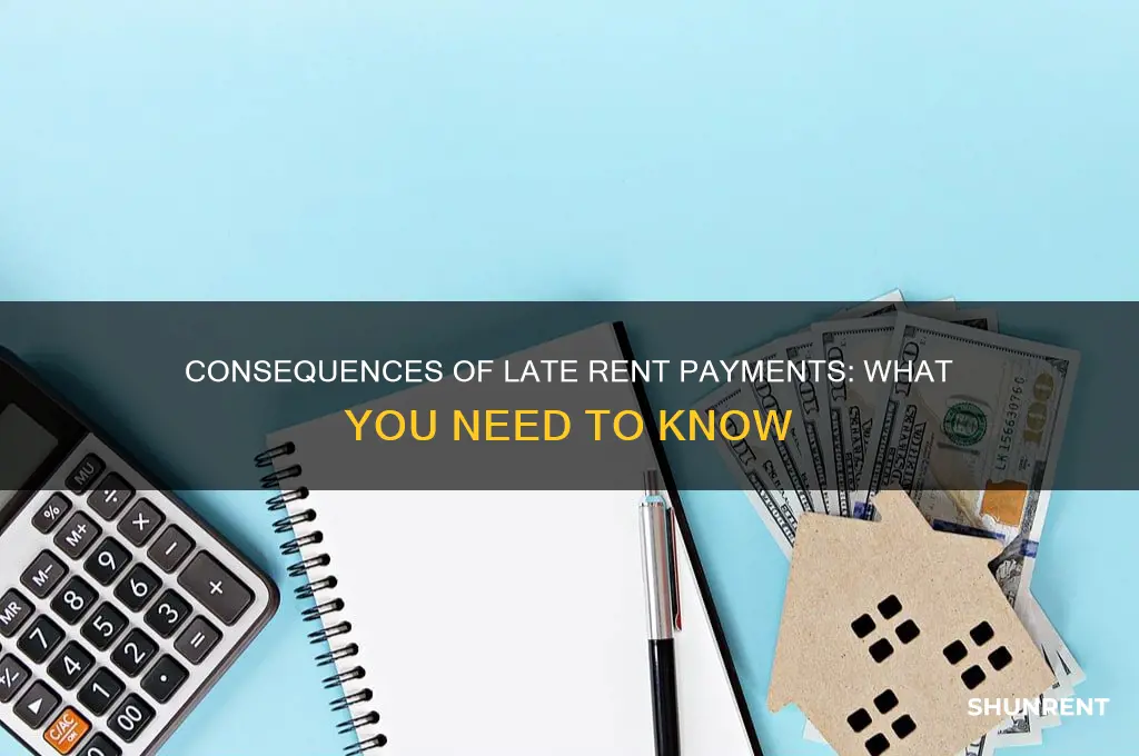 how bad is it to be late on rent