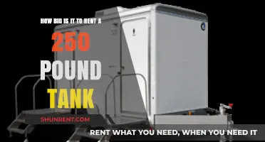 Renting a 250-Pound Tank: Size, Cost, and Logistics Explained