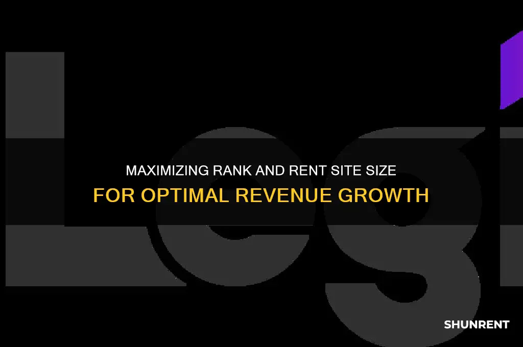 how big is your rank and rent site