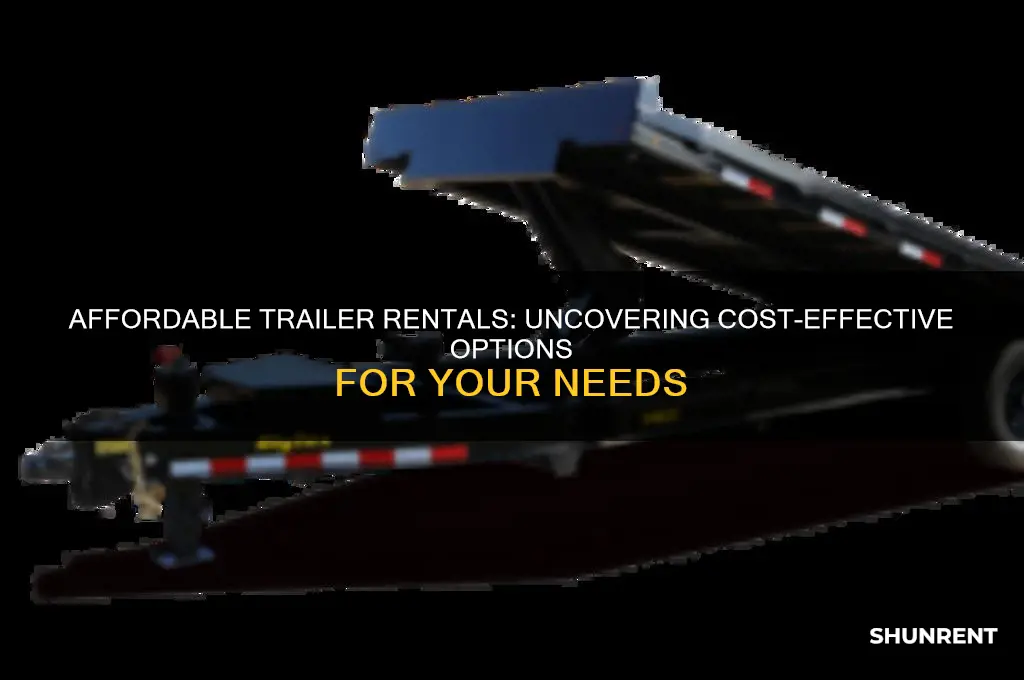 how cheap is it to rent a trailer